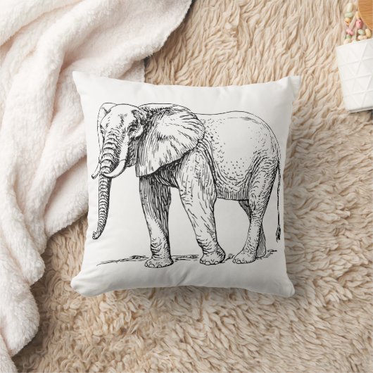 ゾウ枕 クッション (ブランケット)