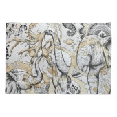 ゾウ枕 枕カバー (裏面)