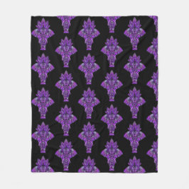 ゾウ毛布 フリースブランケット