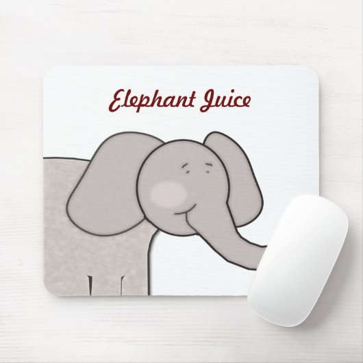 ゾウ汁 マウスパッド (マウス)