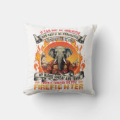 ゾウ消防士 クッション (正面)