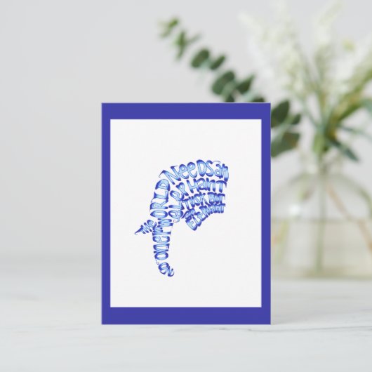 ゾウ牙 ポストカード (スタンド正面)