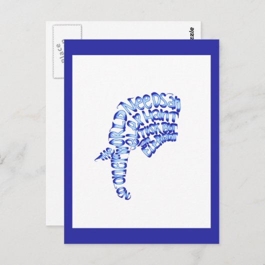 ゾウ牙 ポストカード (正面/裏面)