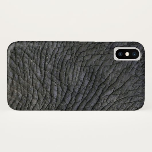 ゾウ皮膚マクロ Case-Mate iPhoneケース (裏面(横))