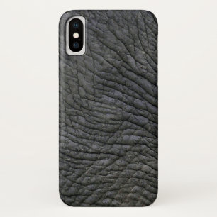 ゾウ皮膚マクロ iPhone X ケース
