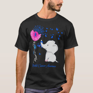 ゾウ直腸がん認識度 – 直腸がんR Tシャツ
