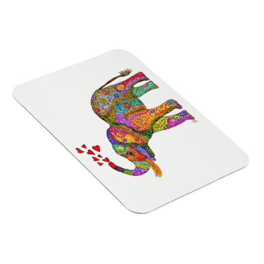 ゾウ磁石3"x4" マグネット (右側)