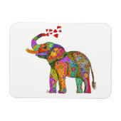 ゾウ磁石3"x4" マグネット (横)