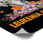 ゾウ私は戦士の白血病認識度 ポスター (角)