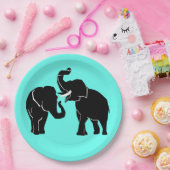 ゾウ紙プレート – カスタマイズ可能 ペーパープレート (パーティー)