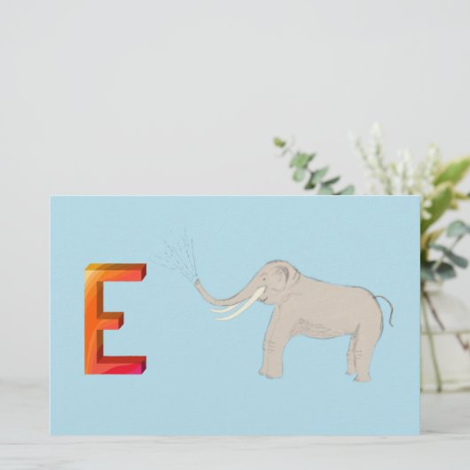 ゾウ紙 (スタンド正面)