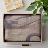 ゾウ組織またはデコページ紙 薄葉紙 (ギフト)