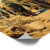 ゾウ群ヴィンテージ ポスター (角)