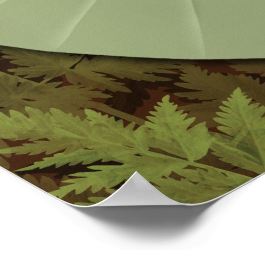 ゾウ耳ファンタジー植物 ポスター (角)