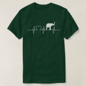 ゾウ自然野生動物保護かわいい Tシャツ (デザイン正面)