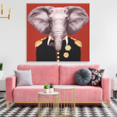 ゾウ船長 キャンバスプリント (インサイチュ (リビング))