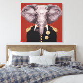 ゾウ船長 キャンバスプリント (インサイチュ (寝室))