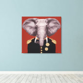 ゾウ船長 キャンバスプリント (インサイチュ (ウッドフロア))