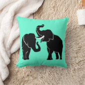 ゾウ装飾用クッション-カスタムの色 クッション (ブランケット)