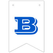 ゾウ赤ちゃんシャワーバナーのバンティングフラグ バンティングフラッグ (第2の旗)