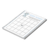 ゾウ赤ちゃんシャワービンゴゲームカード ノートパッド (回転)