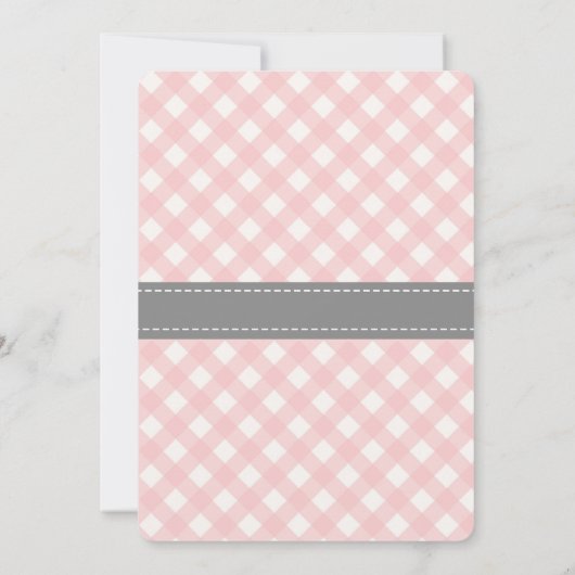 ゾウ赤ちゃんシャワー招待状、ゾウちゃんシャワー 招待状 (裏面)