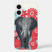 ゾウ赤 Case-Mate iPhoneケース (裏面)