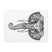 ゾウ頭ドードル マグネット (横)