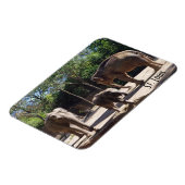 ゾウ3頭 マグネット (左側)