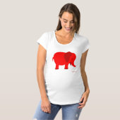 ゾウ7 Tシャツ (正面フル)