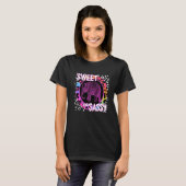 ゾウ90sノスタルジアレインボーヒョウ印刷Tropi Tシャツ (正面フル)