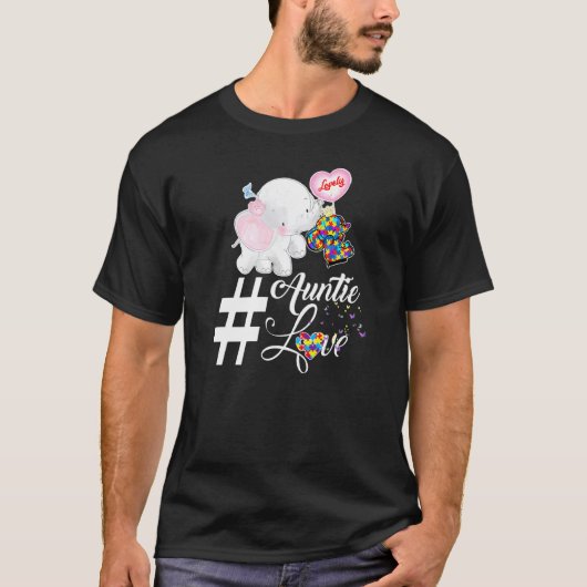 ゾウ・アウンティ自閉症の恋 Tシャツ (正面)
