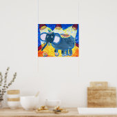 ゾウ・アットザサーカス ポスター (キッチン)