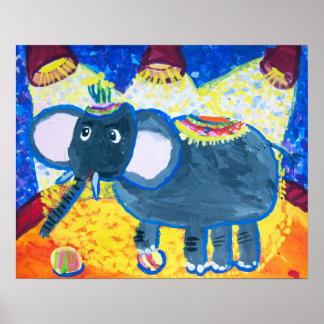 ゾウ・アットザサーカス ポスター