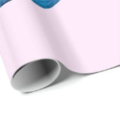 ゾウ・オーバー・ザ・ムーンラッピング紙 ラッピングペーパー (ロールコーナー)