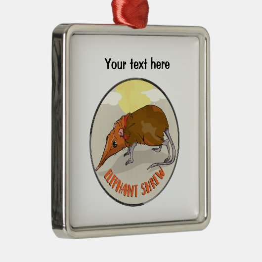 ゾウ・シュリーウ メタルオーナメント (右)
