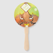 ゾウ・スペラーのハンドファン、ブルース ハンドファン (裏面)