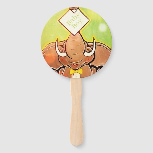 ゾウ・スペラーのハンドファン、ブルース ハンドファン (正面)