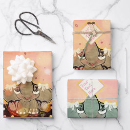 ゾウ・スペラー・ナトシャ ラッピングペーパーシート