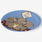 ゾウ・スペラー・パーティー ペーパープレート (アングル)