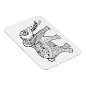 ゾウ・ドードル マグネット (右側)