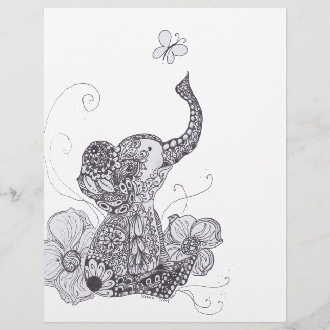 ゾウ・バタフライ (正面)