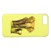 ゾウ&ベビーゾウiPhone 7ケース Case-Mate iPhoneケース (裏面(横))