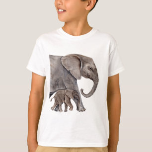 ゾウ(ベビー象) Tシャツ