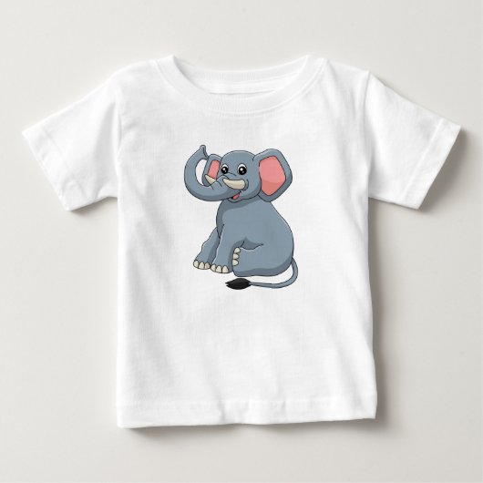 ゾウ ベビーTシャツ (正面)