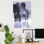 ゾウ！ ポスター (ホームオフィス)