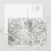 ゾウ ポストカード (正面/裏面)