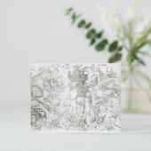 ゾウ ポストカード (スタンド正面)