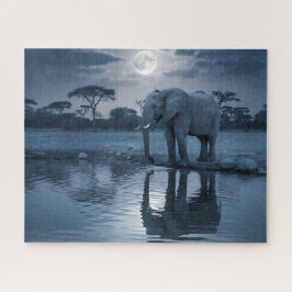 ゾウ・ミッドナイトの孤独 ジグソーパズル