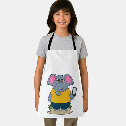 ゾウ（モバイル対応） エプロン (インサイチュ)